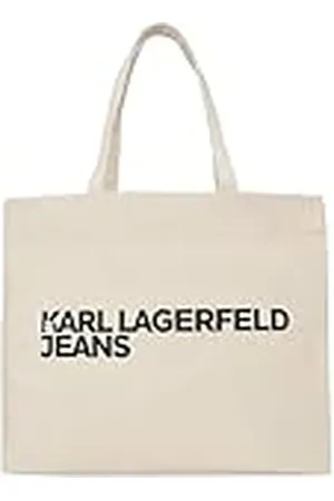 Karl Lagerfeld Para Mujer, Logo Shopper, Naturales, Talla única