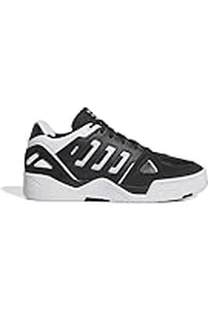 adidas Midcity Low Shoes, Zapatillas de Baloncesto Hombre, Core Black/Cloud White/Core Black, 39 1/3 EU