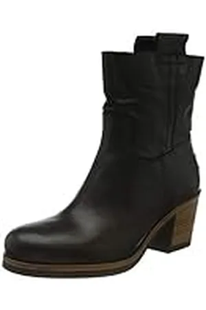 Shabbies Amsterdam Amsterdam Shs0254, Ankle Boot 5.5 CM Nappa Leather Mujer, Black, 38 EU