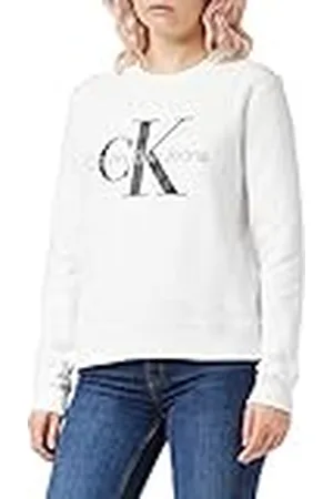 Calvin Klein Jeans Mujer Sudadera Core Monologo sin Capucha, , 3XL