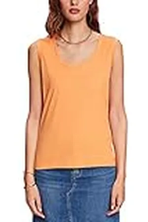 ESPRIT 053ee1k310 Camiseta, Naranja, XL para Mujer