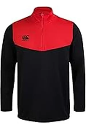 Canterbury Quarter Zip Fleece Camiseta, Hombre, , 4XL