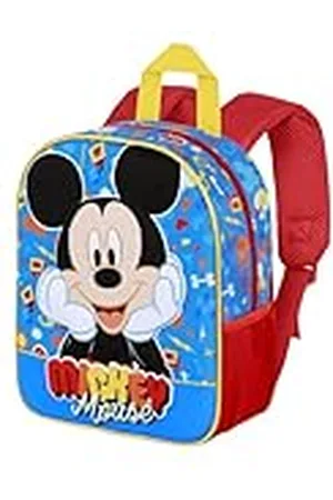 Disney Mickey Mouse Glad-Mochila 3D Elite, Azul, 26 x 31 cm, Capacidad 8 L