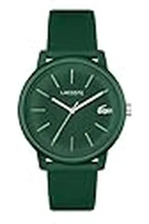 Lacoste Reloj Analógico de Cuarzo para Hombre Colección .12.12 Move con Correa de Silicona Caqui - 2011238
