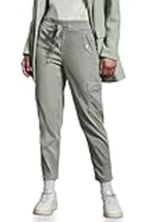 Street one A378679 Pantalón Cargo, Color Verde, 40W / 28L Mujeres