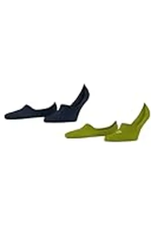 Burlington Everyday 2-Pack M IN algodón invisibles unicolor 2 pares, Calcetines pinkies Hombre, , 45-46
