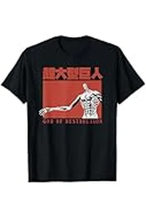 Attack on Titan Season 4 Titán Dios de la Destrucción Camiseta
