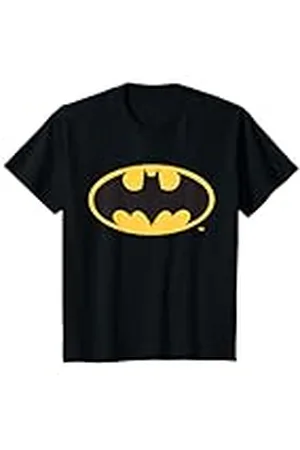 DC Comics Originals Niños Logotipo clásico de Batman de DC Kids Camiseta