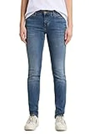 Mustang Vaqueros slim fit para mujer, talla W25 / L32 (ES 34), color azul