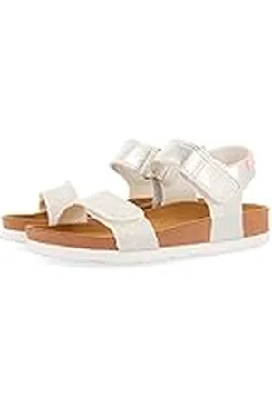 Gioseppo Chanclas DE Suela Bio Plateadas Y Blancas para NIÑA Aransas