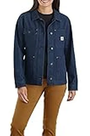 Carhartt Relaxed Fit Fleece Pullover Chaqueta Polar, , L Mujeres