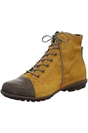 Think! Kong Forro de Piel sostenible, Botas Cortas al Tobillo Hombre, 6000 narcisos Combinado, 45 EU