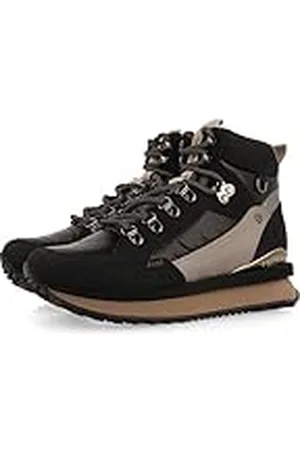 Gioseppo Sneakers Negras Tipo botín montañero con Detalles para Mujer ferney