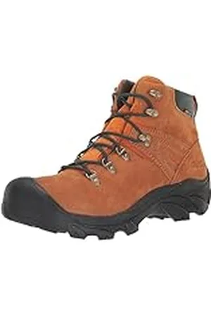Keen Pyrenees, Botas para Senderismo Hombre, Maple/Marmalade, 42 EU