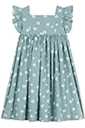 Petit Bateau A0DKA Vestido sin Mangas, , 4 ANS para Niñas