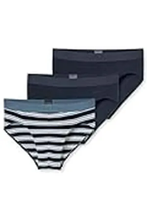 Schiesser 3 Pack Slips Bio Baumwolle Multipack-95/5 Organic Ropa Interior, , M (Pack de 3) Hombres