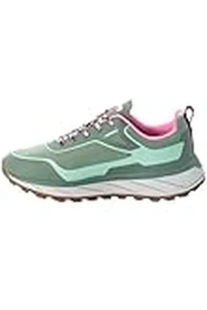 Jack Wolfskin Terrashelter Low W, Zapatillas para Caminar Mujer, Verde (Light Green/Green), 38 EU