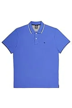 Champion Legacy Polo Gallery Light Cotton Piqué C-Logo Camisa, Azul Vaquero, XXL para Hombre