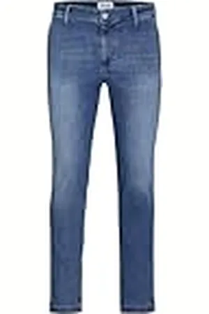 JACK & JONES Jjimarco Jjfury Am 821 Pantalones Vaqueros, Azul Denim, 33W x 32L para Hombre