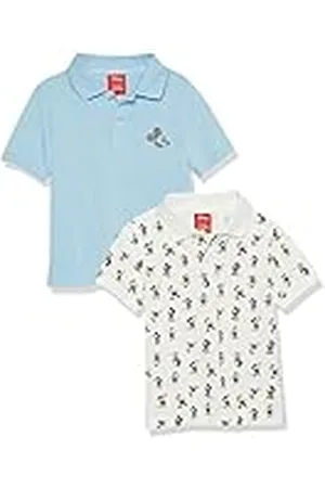 Amazon Disney | Marvel | Star Wars Polos de piqué de Manga Corta Niño, Pack de 2, , 11-12 años