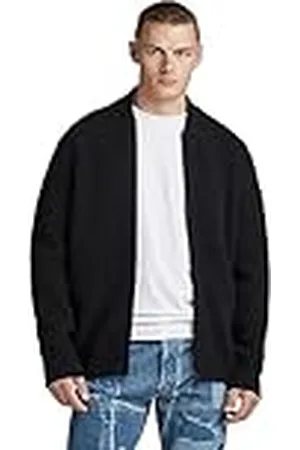 G-Star Para Hombre Chunky zip cardigan knit, , XL