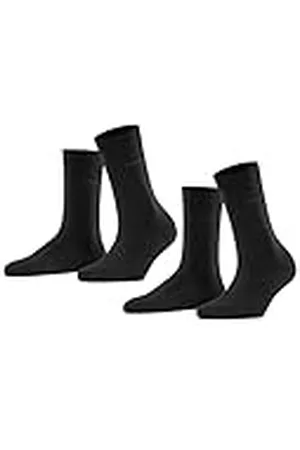 ESPRIT Basic Easy Multipack W So algodón lisos 2 pares, Calcetines Mujer, , 39-42