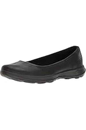 Skechers Performance Go Walk Lite-Gem, Bailarinas con Punta Cerrada Mujer, Negro (BBK Black Textile/Trim), 37 EU