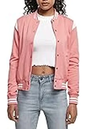 Urban classics Chaqueta para Mujer Inset College Sweat universitaria, , L