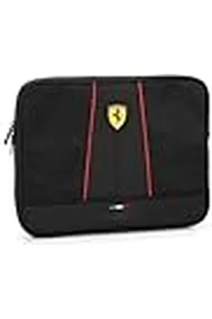 FRANCO COSIMO PANINI FERRARI - Funda para tablet F.to Max 32 x 23 cm, de nailon técnico, con cremalleras Waterproof, 32 x 23 cm, color negro