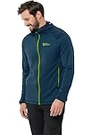 Jack Wolfskin Kolbenberg Sudadera con Capucha FZ M Chaqueta de Forro Polar, Hombre, , XXXL