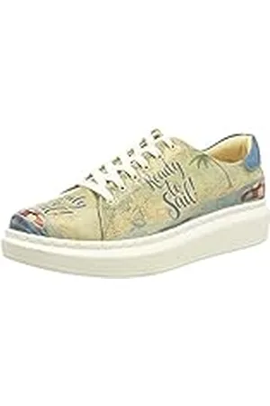 Dogo Myra, Zapatillas de Mujer, Ready To Sail, Zapatos Veganos Estampados,41 EU