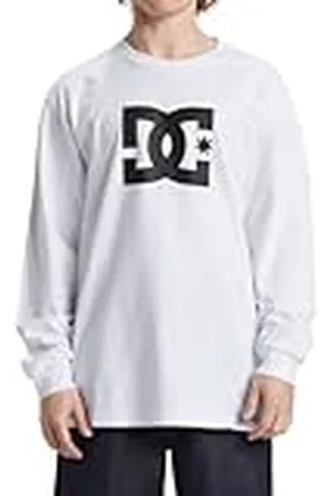 Dcshoes DC Star HLS Camiseta, White, Small Hombre