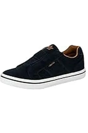 LICO Jimdo Slipper, Zapatillas sin Cordones Hombre, Azul (Marine/Braun Marine/Braun), 37 EU