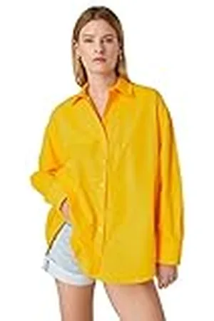 Koton Camiseta de Manga Larga de Gran tamaño, , 44 para Mujer