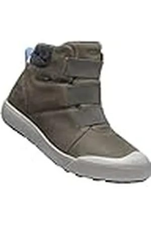 Keen Elle Winter Mid Waterproof, Botas de Nieve Mujer, Gris (Steel Grey/Blue Shadow), 40 EU