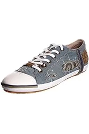 Replay Bridgette - Tenis de Mezclilla con Cordones para Mujer, , 39 EU