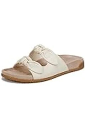 Vionic Elara, Sandalias Planas Mujer, White, 38.5 EU