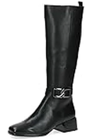 Caprice 9-25525-41, Botines de tacón con cordones para Mujer, Negro (Black Nappa), 41 EU