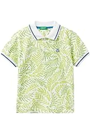 Benetton Camiseta Polo M/M 361yg300p Camisa, , 110 cm para Niños