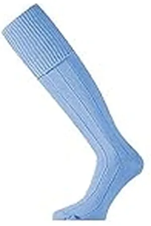 Mitre Prostar Mercury Plain-Calcetines de fútbol (Talla 7-12), Color Cielo, Hombre, 41-47 Senior