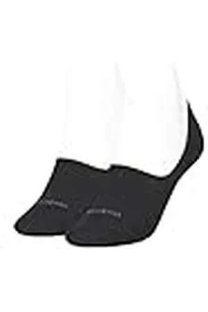 Calvin Klein Mid Cut Footie, Negro , 39 (Pack de 2) para Mujer