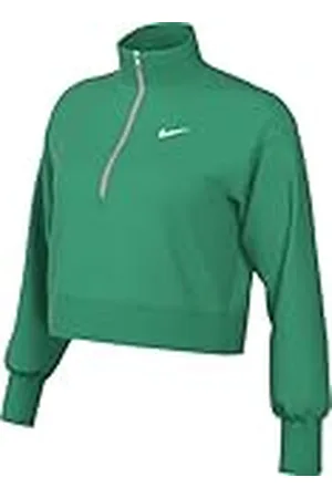 Nike Sportswear Phoenix Fleece Sudadera De Chándal Corta con Media Cremallera - Mujer, , DQ5767-324, M-T