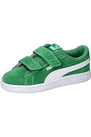 PUMA Unisex Kids SMASH 3.0 SD V INF-ARCHIVE GREEN- WHITE