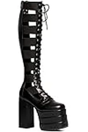 Lamoda Smooth Criminal, Botas Altas hasta la Rodilla Mujer, Color , 39 EU