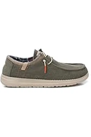 Xti Zapatilla Hombre Kaki - Calzado Cómodo y Versátil - Moda Casual - Modelo 14357602 (Talla 43)