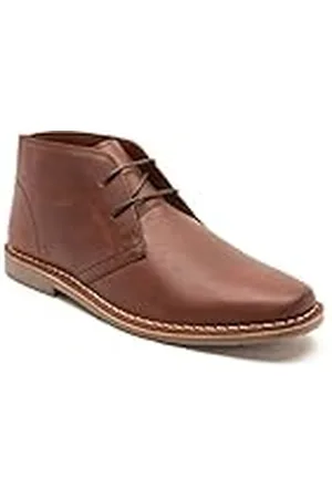 Thomas Crick Red Tape Gobi, Botas Chukka Hombre, Marrón (Wood 0), 41 EU