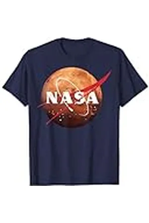 Nasa Camiseta gráfica con logotipo de Mars Planet de la Camiseta
