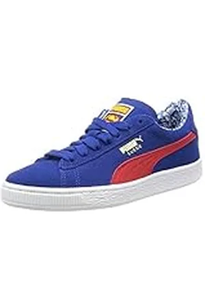 PUMA Suedesupermanjrf6, Zapatillas Niñas, Azul (Limoges/Red 04Limoges/Red 04), 39 EU