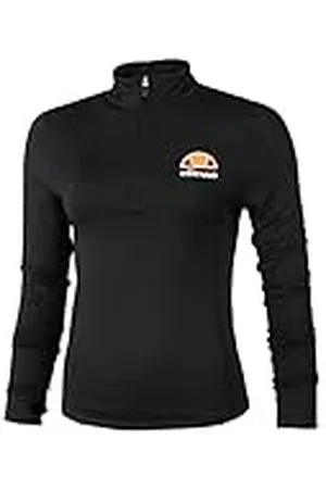 Ellesse Sofira 1/4 Zip Top Camiseta, Mujer, Black, 2XS