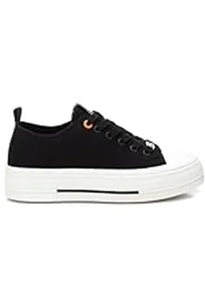Refresh Zapatilla Mujer Negro - Calzado Cómodo y Versátil - Moda Casual - Modelo 17281701 (Talla 40)